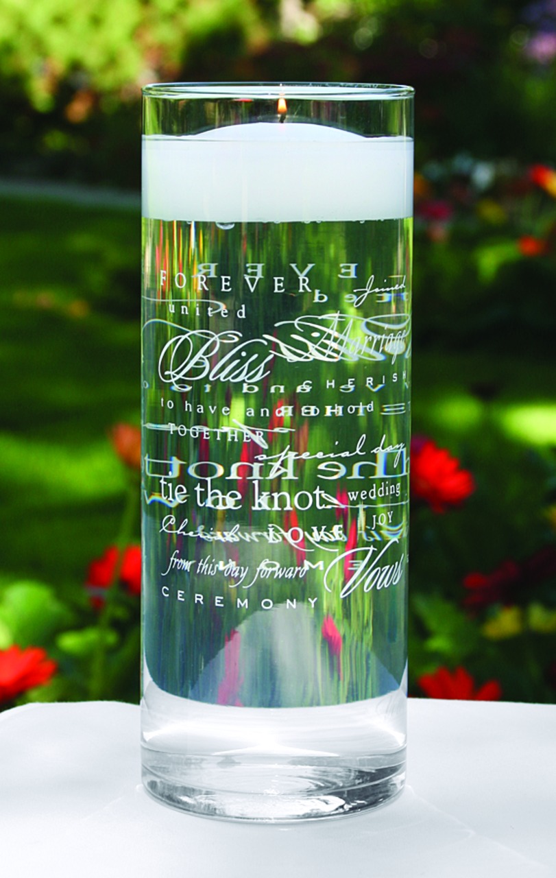 Wedding Words Cylinder