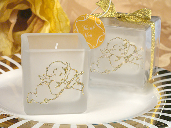 Graceful Cherub Gift Box Candle