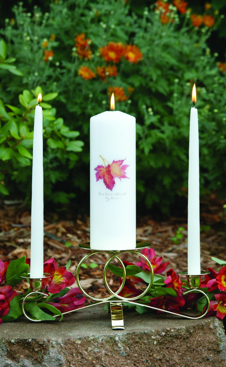 Maple Leaf Unity Candle