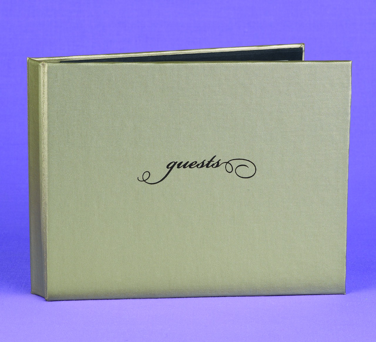 Golden Guest Book