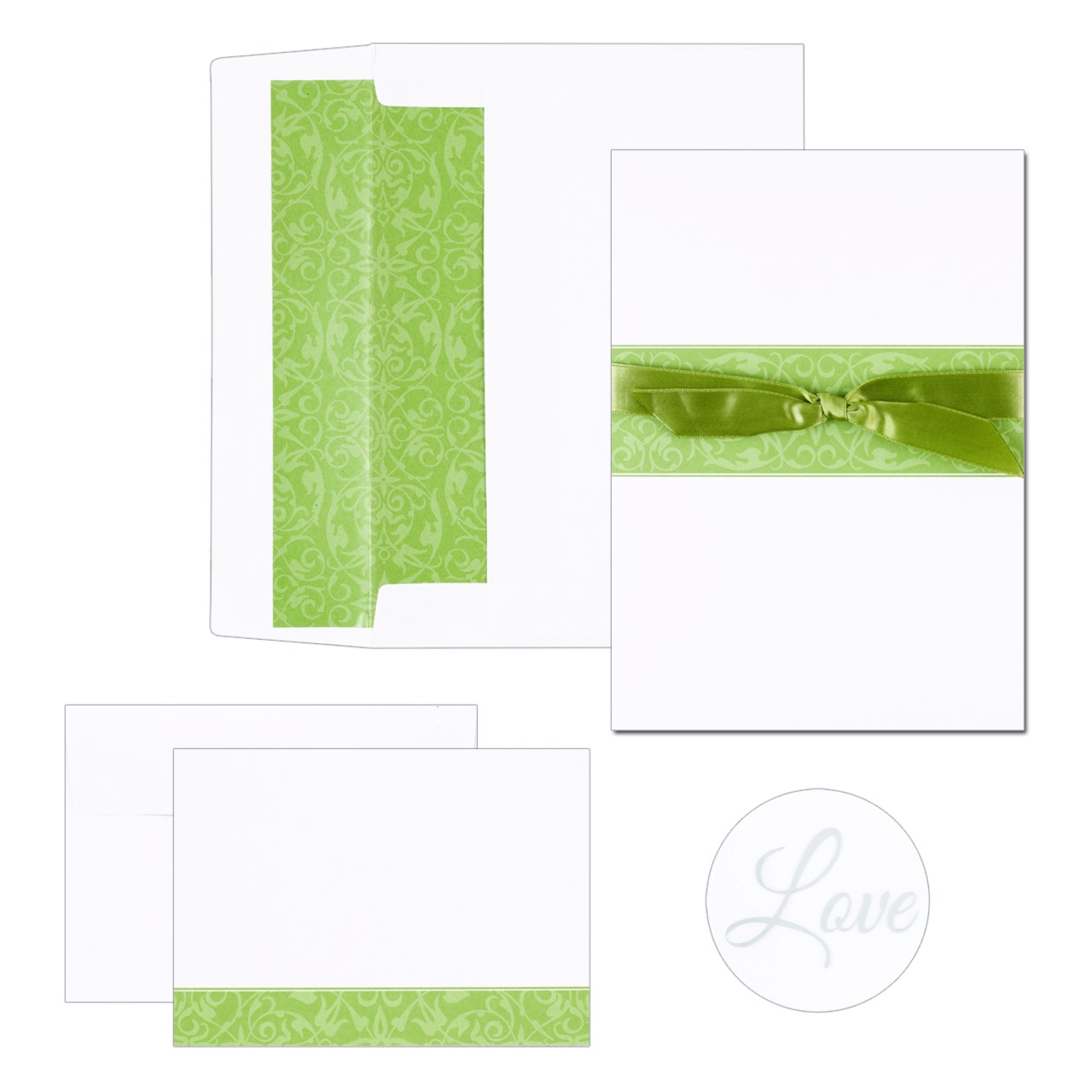 Olive Band Invitation Kit