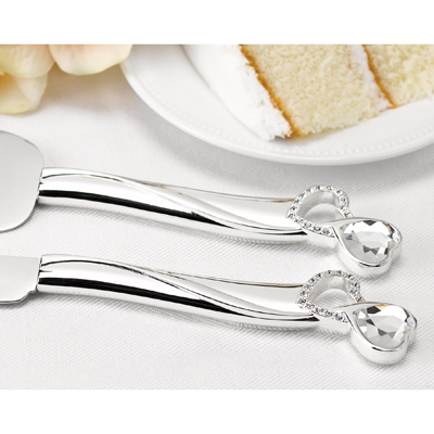 Bling Hearts Serving Set
