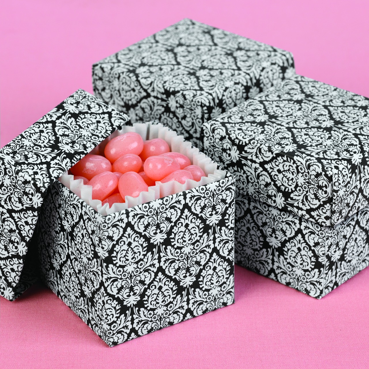 Damask 2 piece Favor Boxes