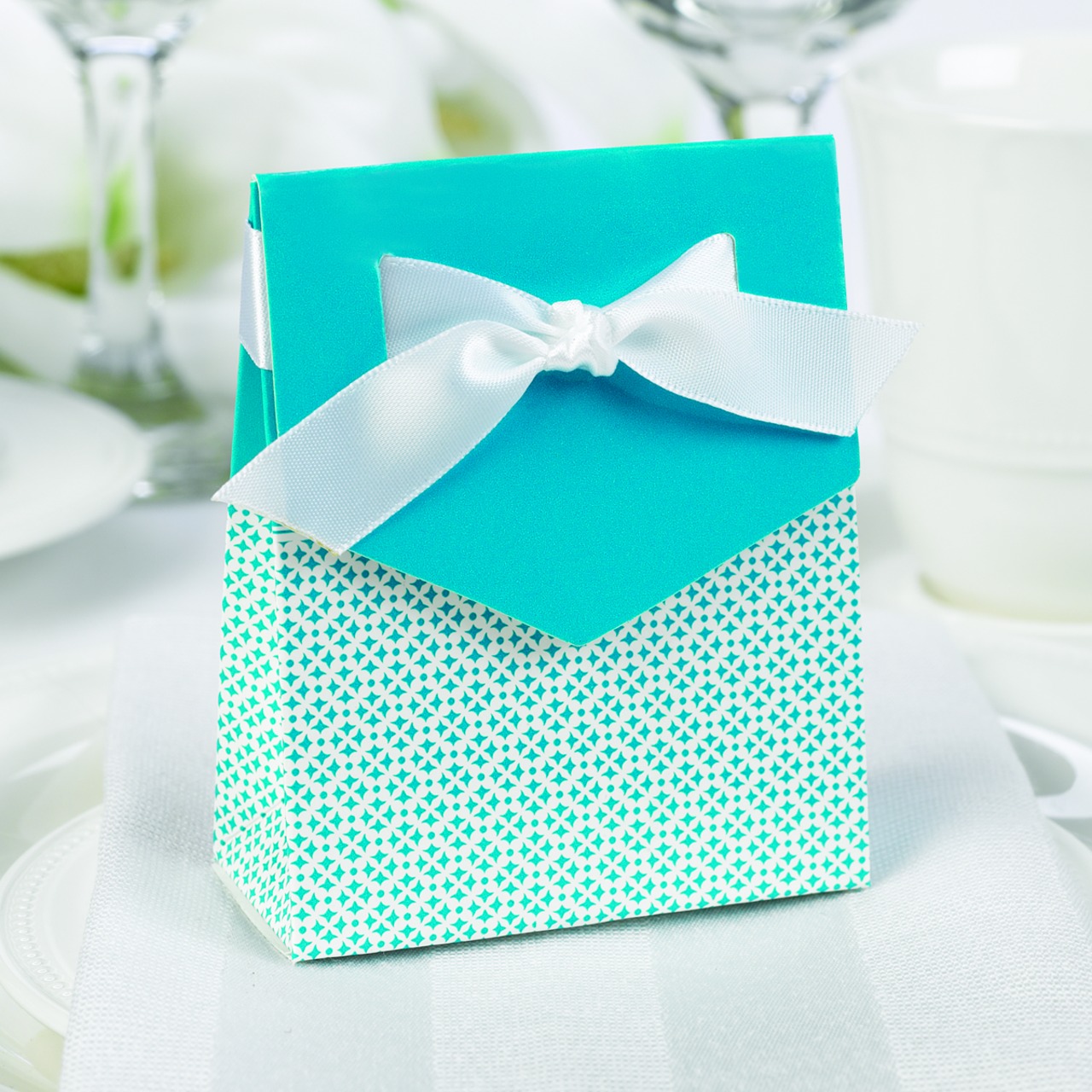 Palm Tent Favor Boxes
