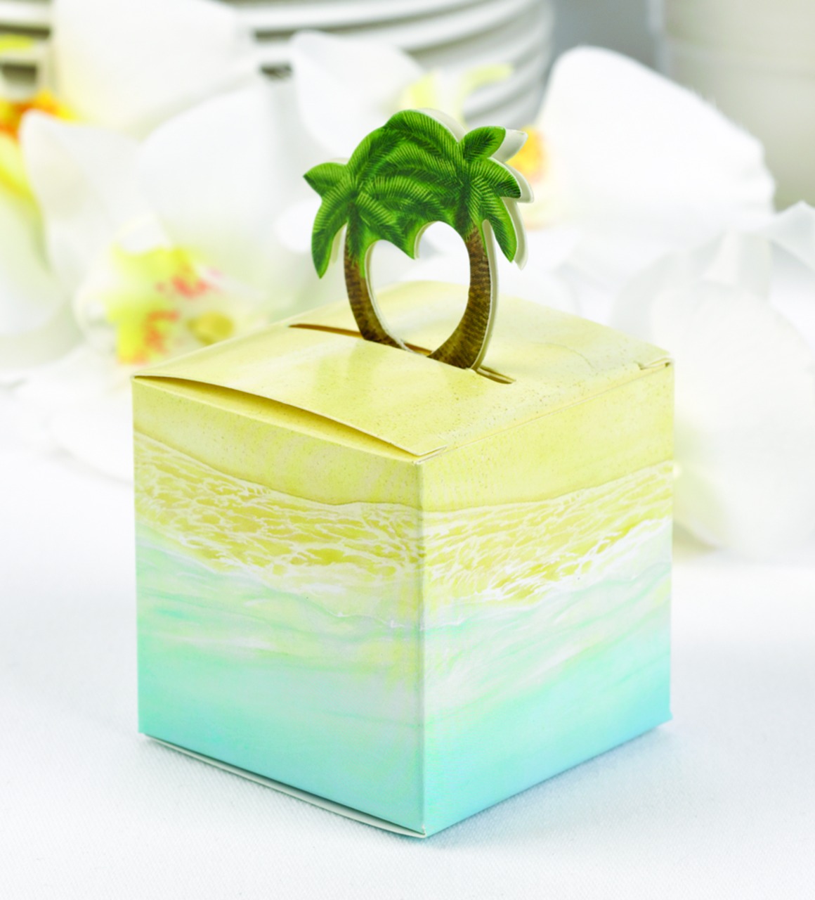 Palm Pop-Up Favor Boxes