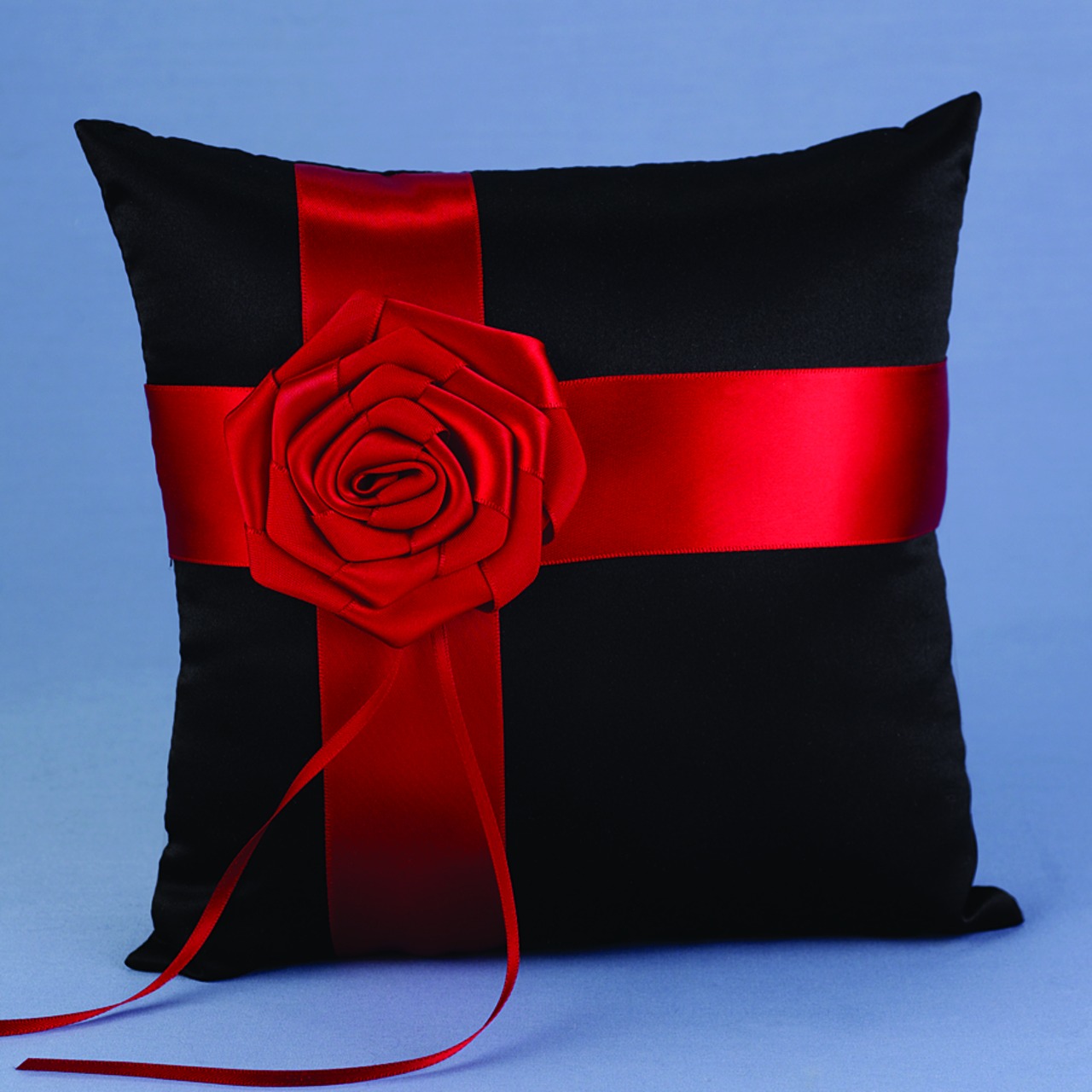 Midnight Rose Pillow
