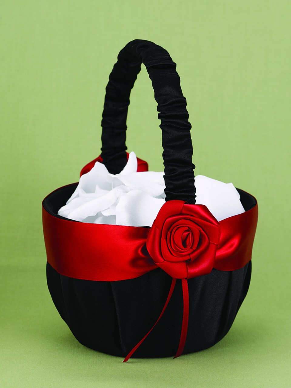 Midnight Rose Basket