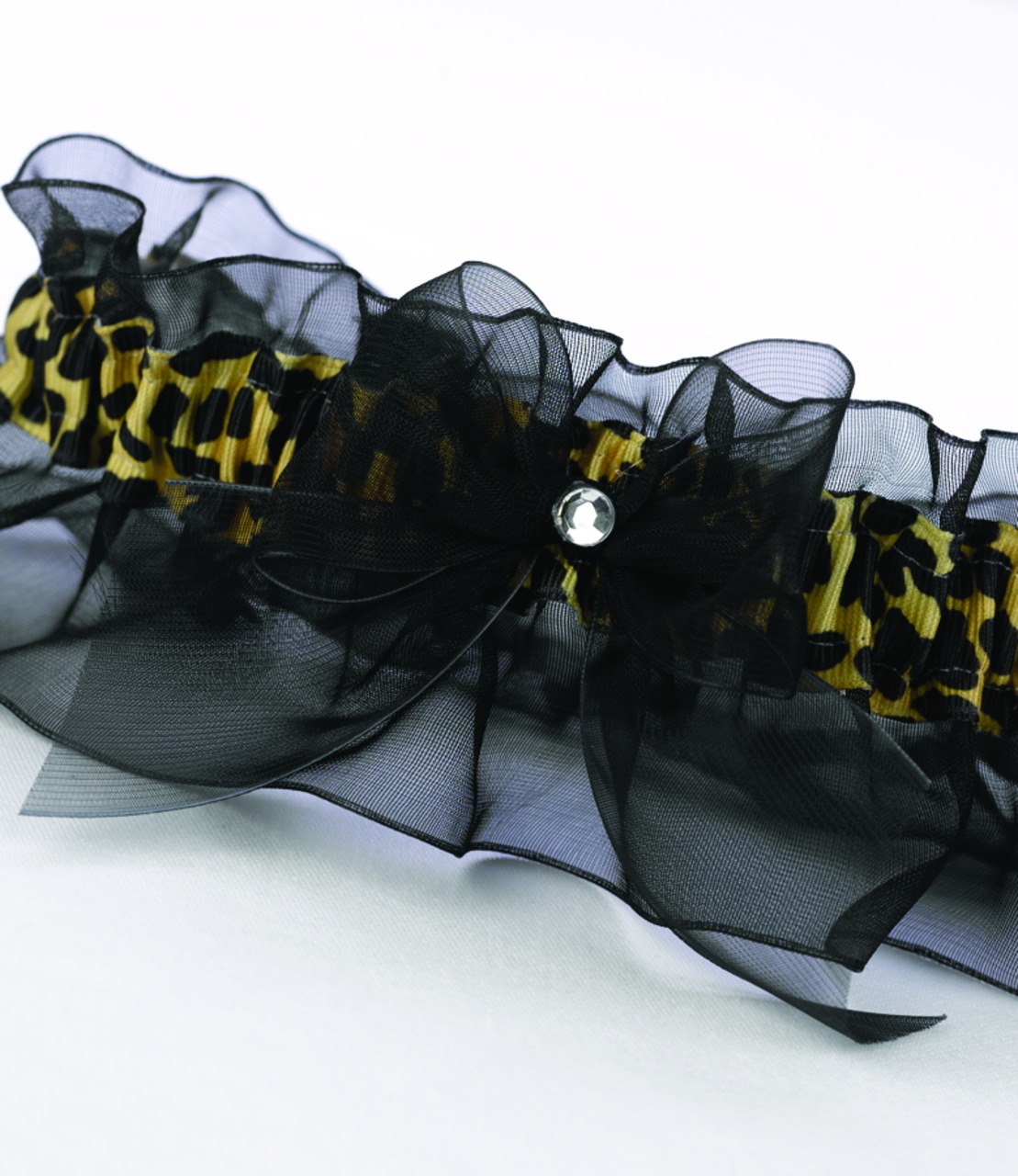 Gold Leopard Garter