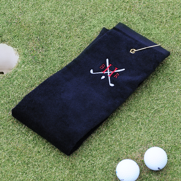 Monogrammed Golf Towel