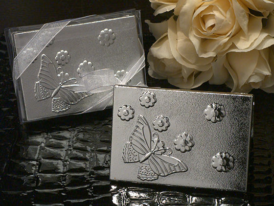 Butterfly Design Compact Mirror