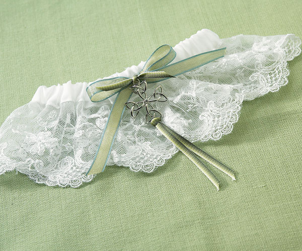 Celtic Charm Bridal Garter
