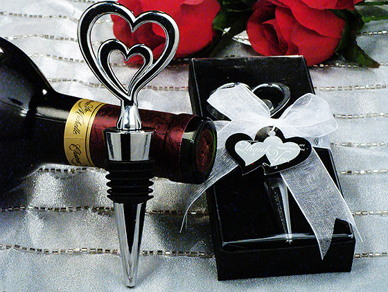 Two Hearts Are Better Than One Bottle Stopper.