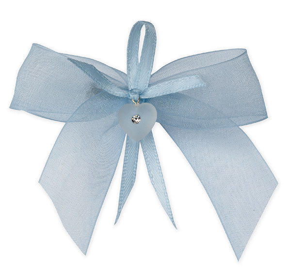 Something Blue - Chiffon Bow