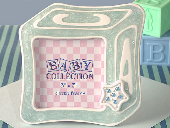 Abc Baby Block Frame Favor.