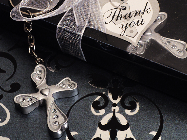 Blessed Events Keychain Cross Collection