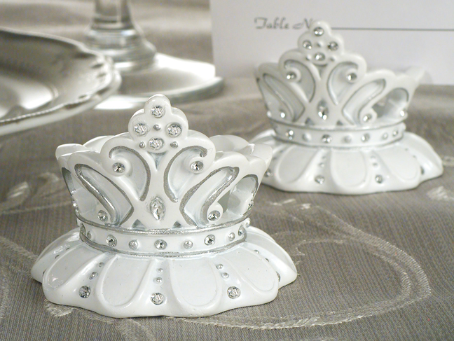 Queen For A Day Sparkling Tiara Place Card Holder.