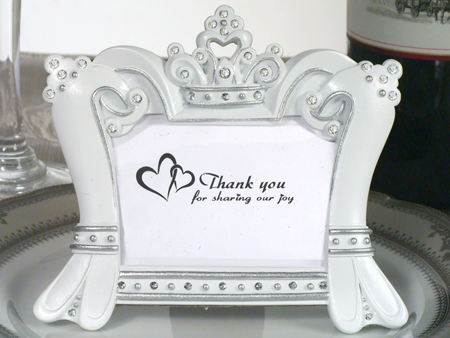 Queen For A Day Sparkling Tiara Photo Frame/Place Card Holder