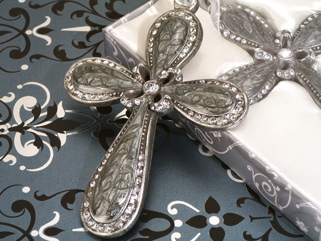 Blessed Events Elegant Enamel Cross Collection