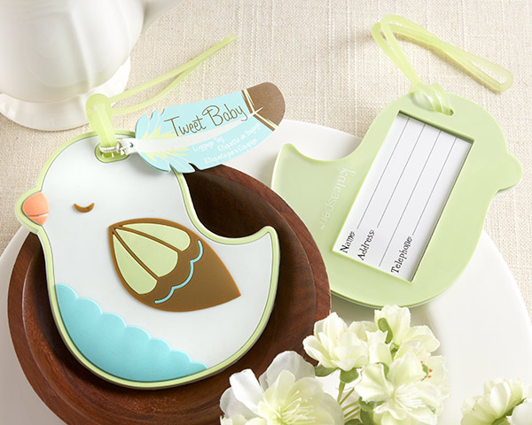 "Tweet Baby" Baby Bird Luggage Tag