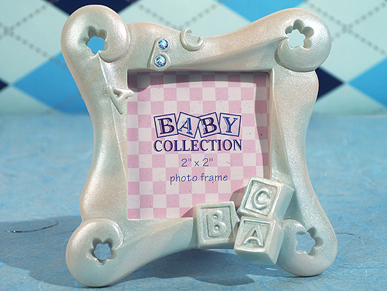 Abc Baby Block Frame Favor.