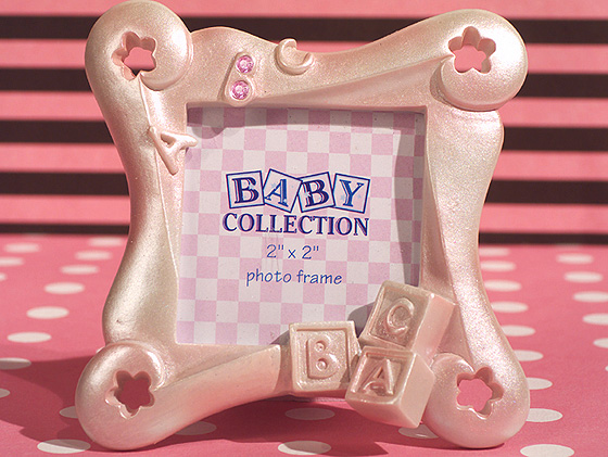 Abc Baby Block Frame Favor.