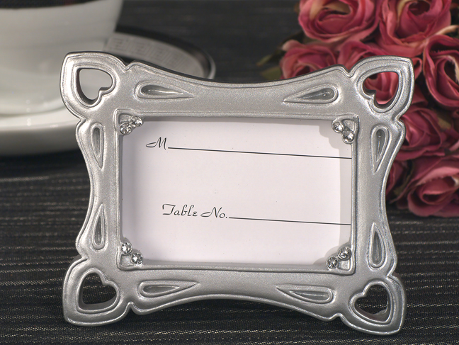 Stylish Silver Photo Frame Favor