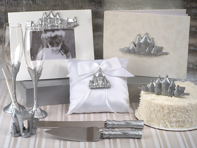 Deluxe 7 PC Silver Castle Set