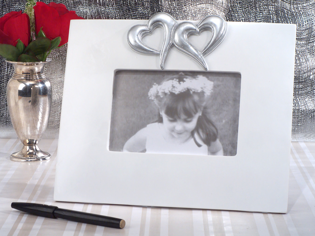 Two Hearts Beat As One Signature Frame