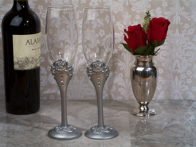 Royalty For A Day Toasting Flutes