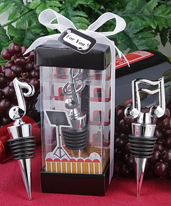 Music themed  bottle stopper