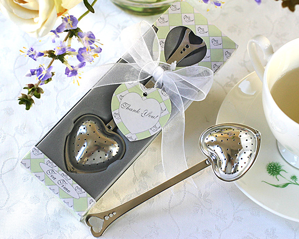 "Tea Time" Heart Tea Infuser  in  Tea-Time Gift Box