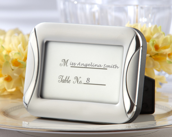 Brushed Metal Photo Frame and Placeholder