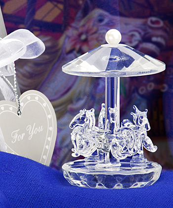 <em>Choice Crystal Collection</em> carousel favors