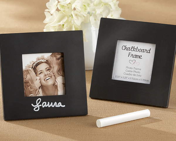 "Chalkboard" Square Black Frame