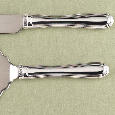 Rhinestone Ring Serving Set