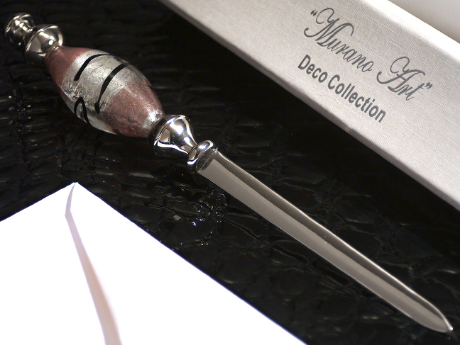 Murano Art Deco Collection Letter Opener