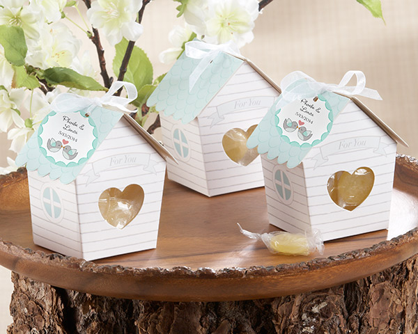 "Love Nest" Bird House Favor Box (Set of 24)