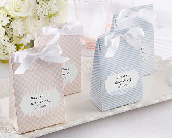 "Sweet Baby" Candy Bags-Pink or Blue (Set of 24) (Available Personalized)