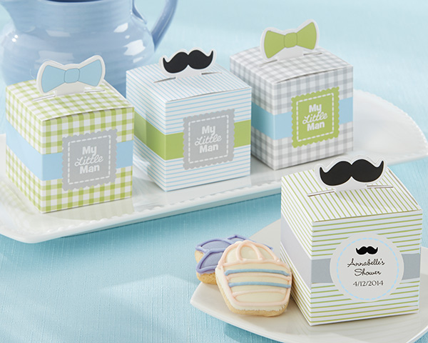 "My Little Man" Favor Box (Set of 24) (Available Personalized)