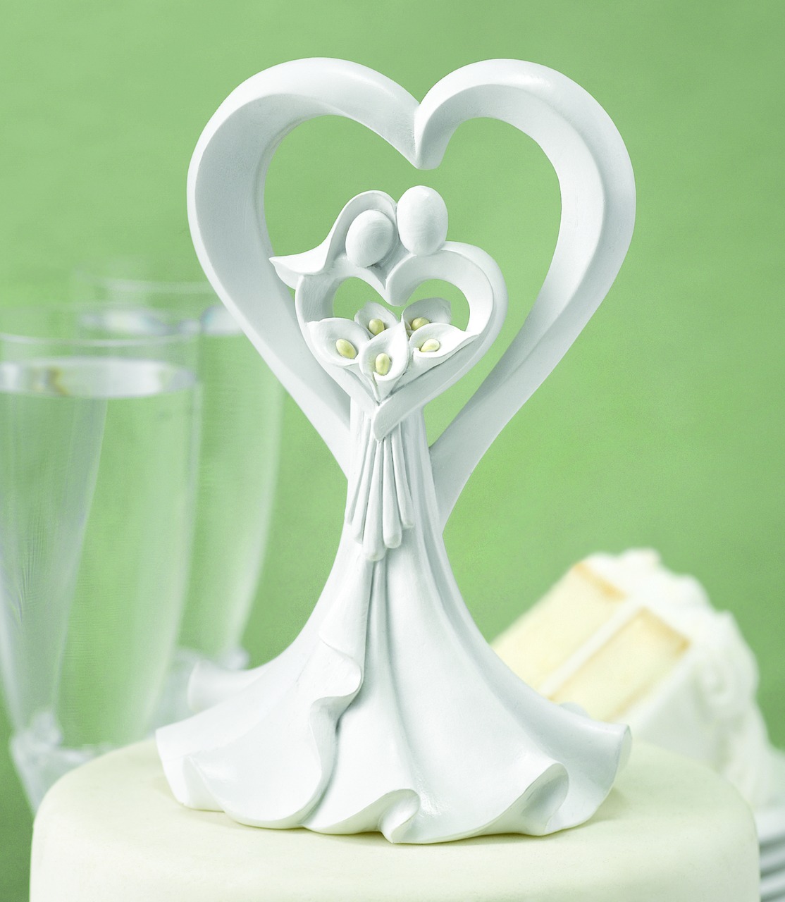 Love's Embrace Cake Top