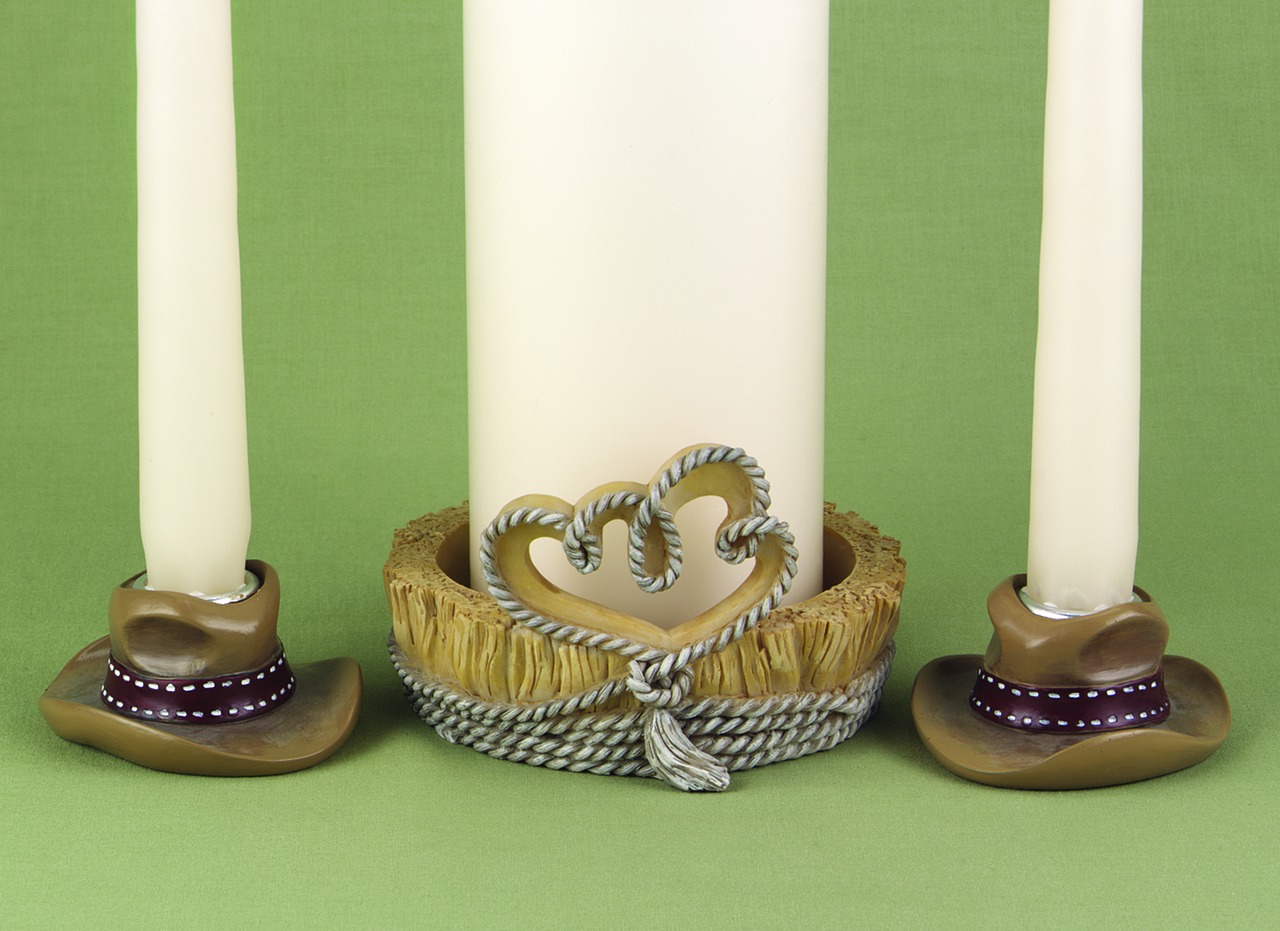 Country Flair Candle Stands