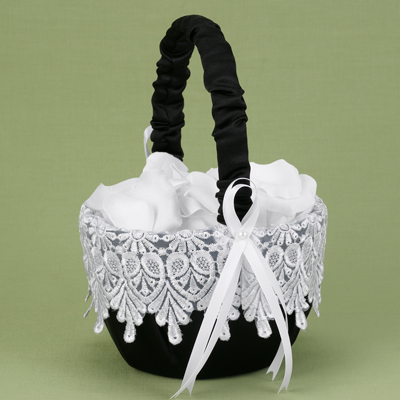 Timeless Treasure Black Basket
