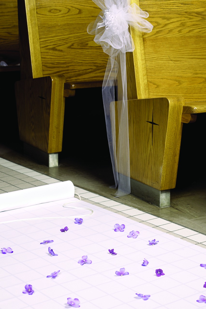 White Aisle Runner
