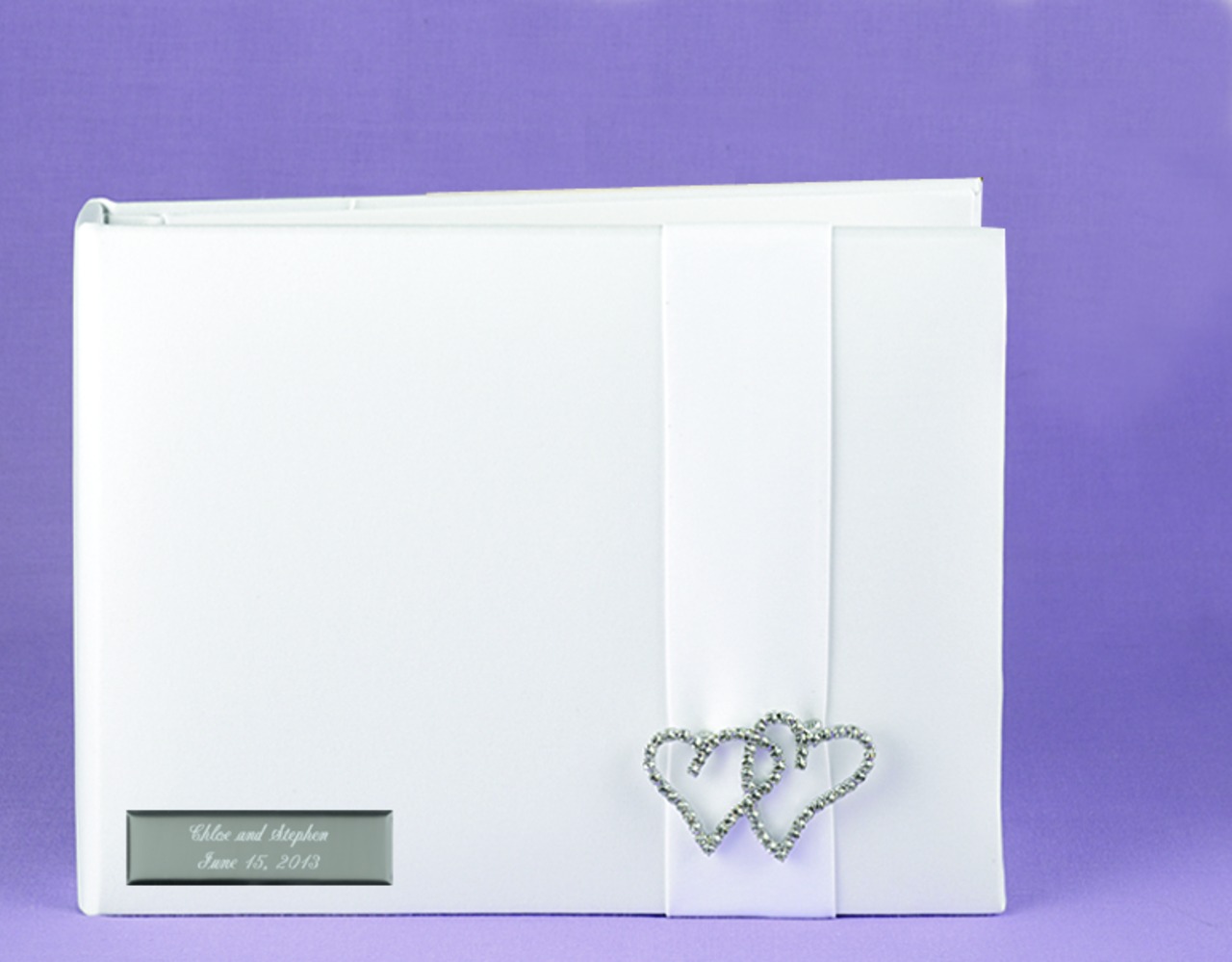 White With All My Heart Guest Book