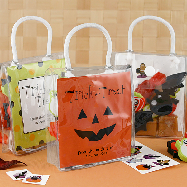 Personalized Halloween Mini Gift Tote Favor