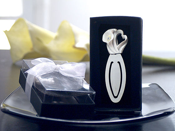 Pearl White Calla Lily Bookmark