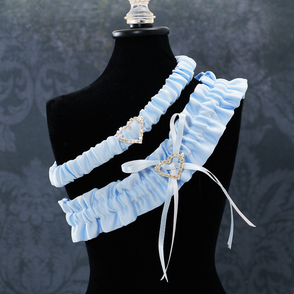 Blue Crush Wedding Garter