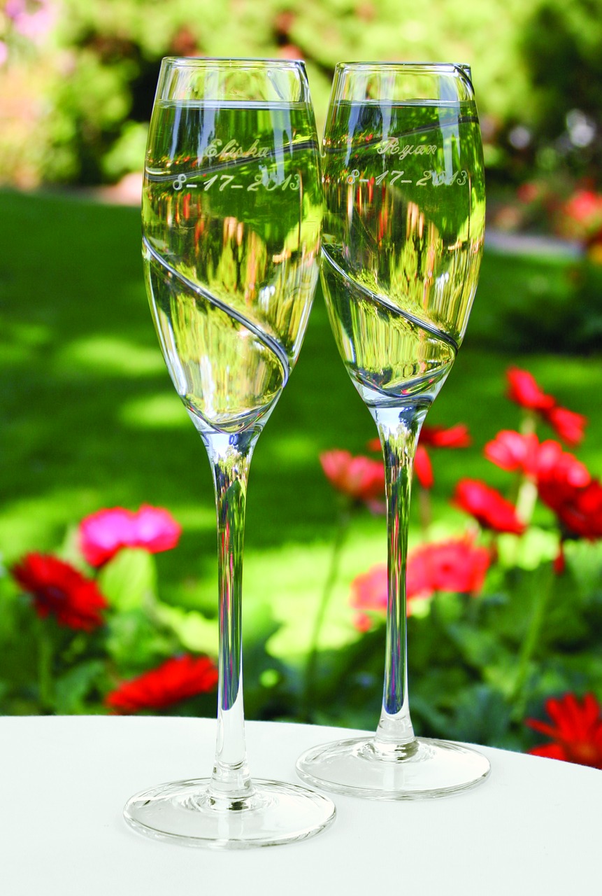 Platinum Swirl Flutes
