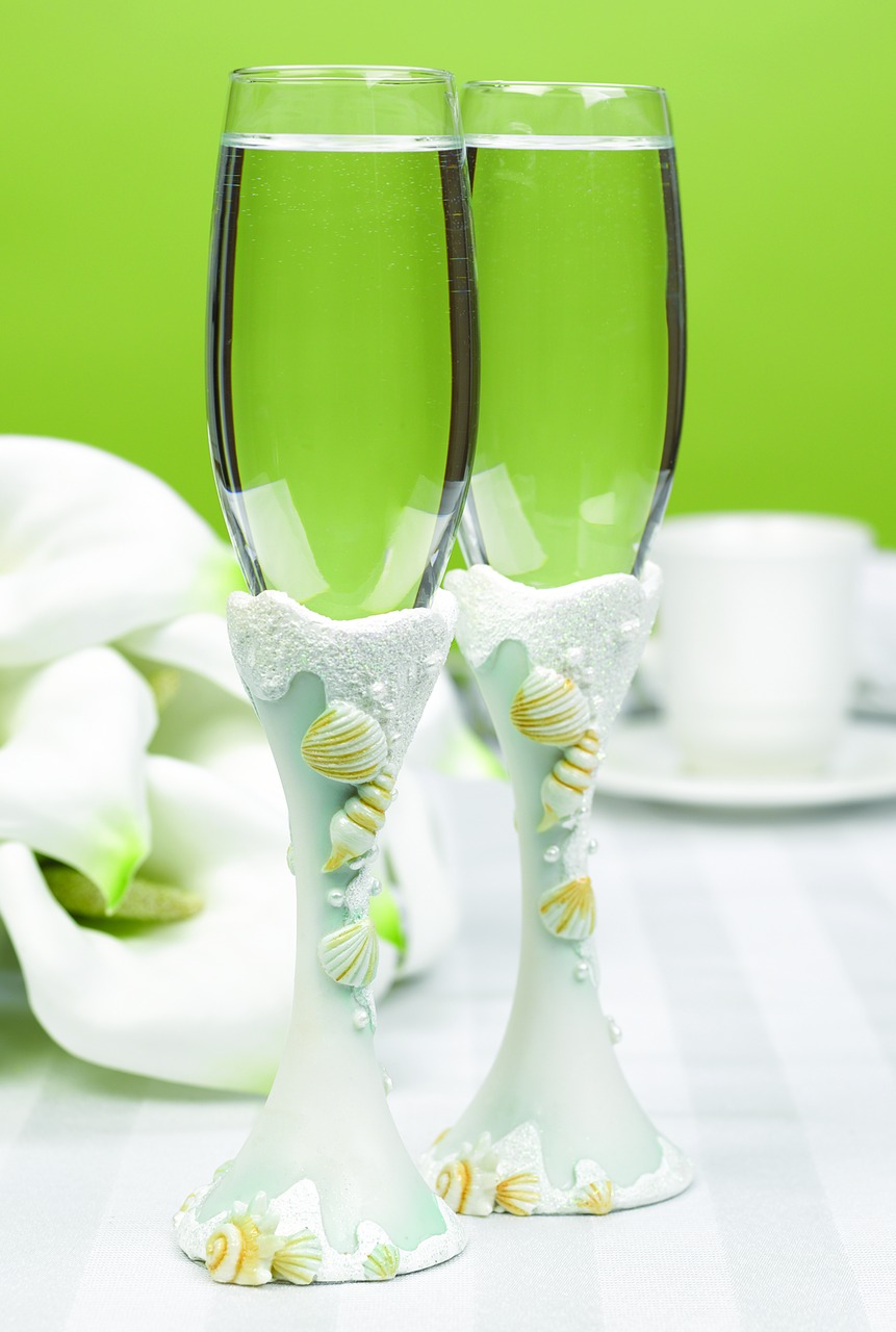 Seaside Jewels Resin Flutes