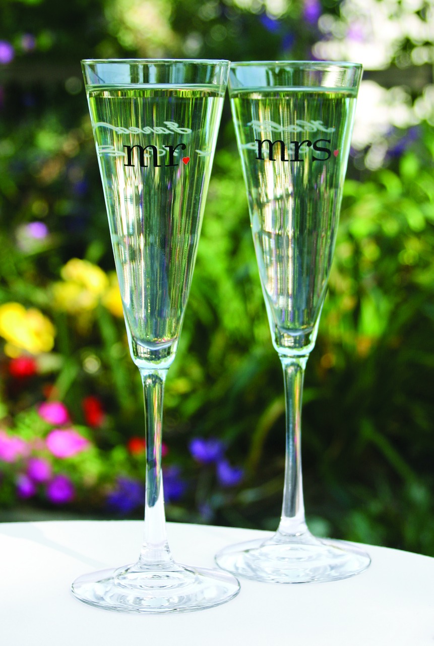 Together at Last Mr & Mrs Flutes
